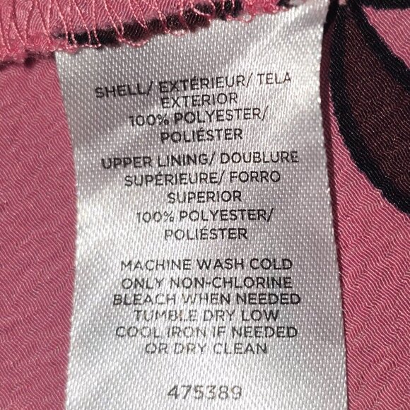 ANN TAYLORS FACTORY FLORAL SLEEVELESS SHIFT DRESS PINK SIZE 6 LIKE NEW - Picture 2 of 6